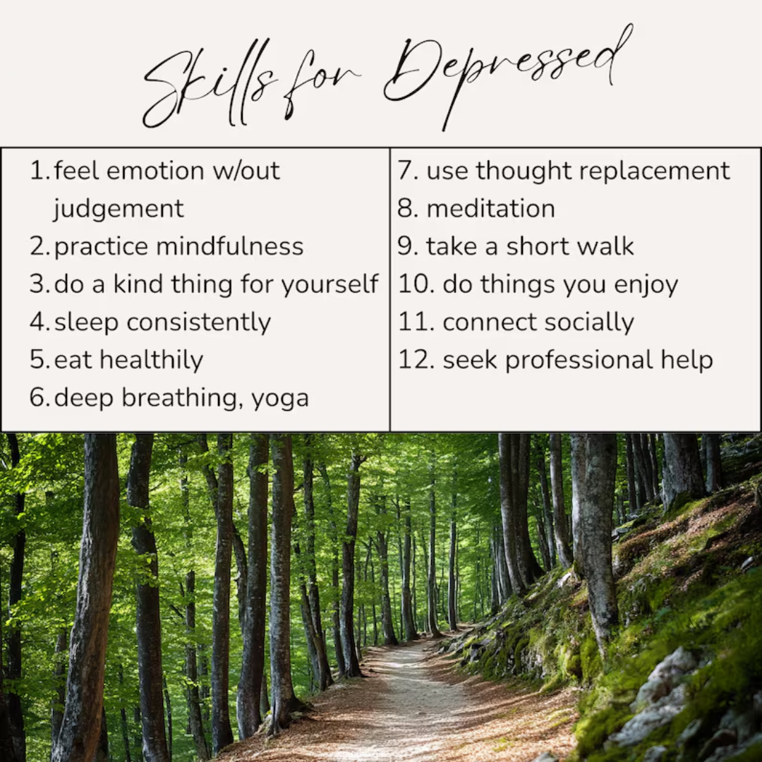 Coping Skills Wheel: Coping Strategies Printable Poster and Tool for Anxiety, Anger, Sadness (Digital Download)