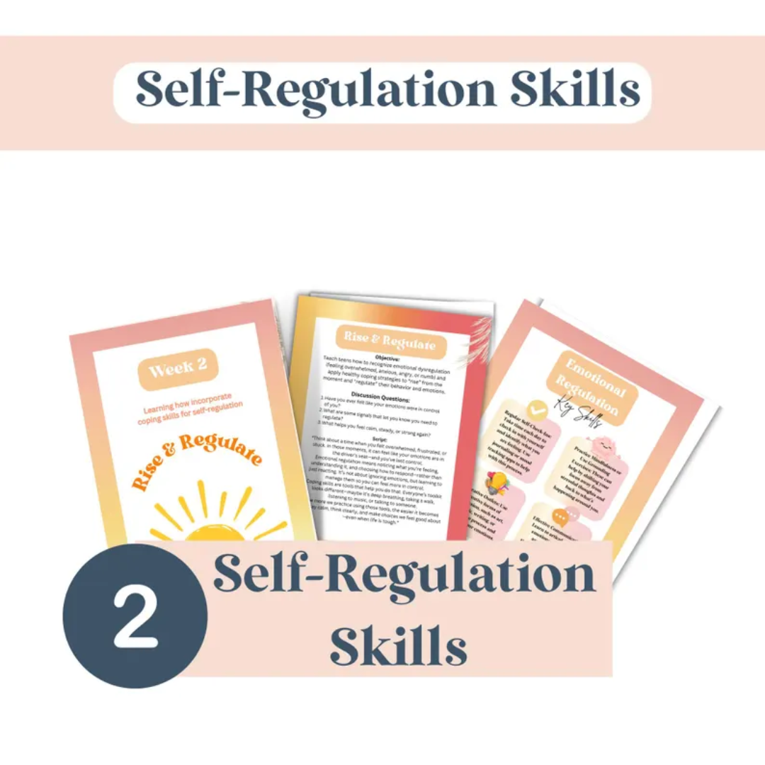 10-Week Social Skills activities and Curriculum Bundle| Friendship, Emotions, Cooperation, Conflict Resolution activities bundle, ACT