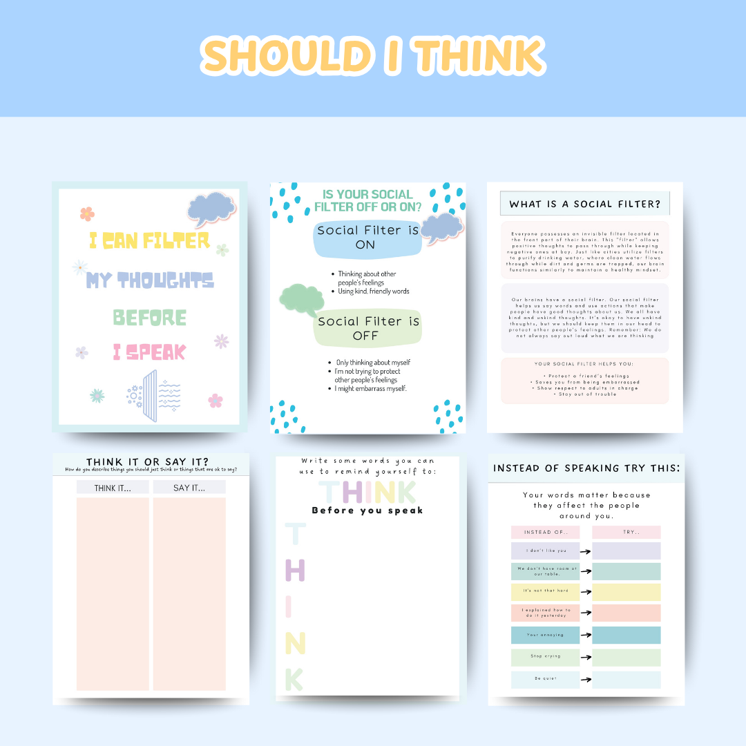 Life Skills Bundle for Kids & Teens, Calming Techniques, Anger Management, Growth Mindset, Assertive Communication, Sleep Hygiene, Daily Routine