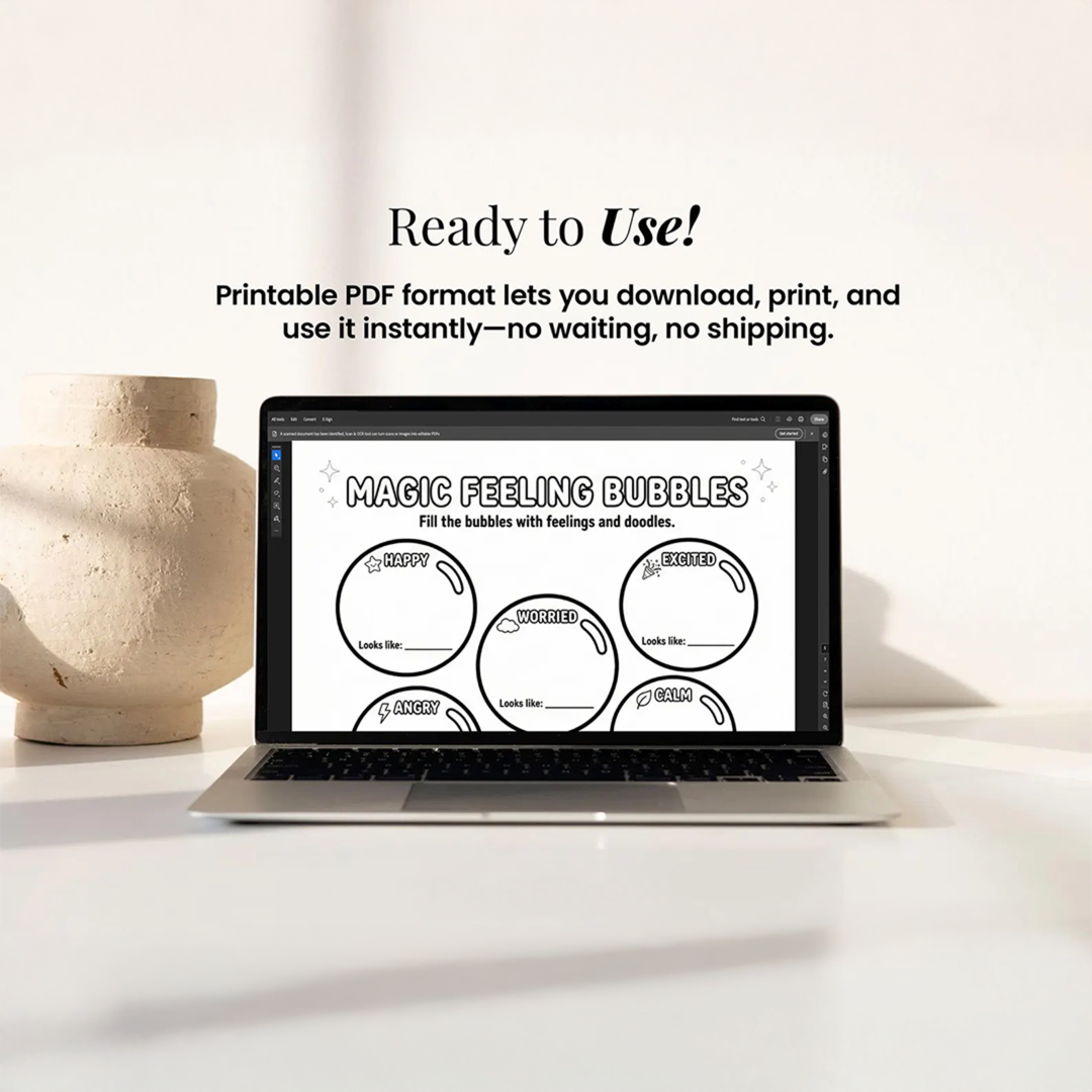 Art Therapy for Kids, Worksheets for Emotional Regulation, SEL Activities, Coping Skills, Stress Relief