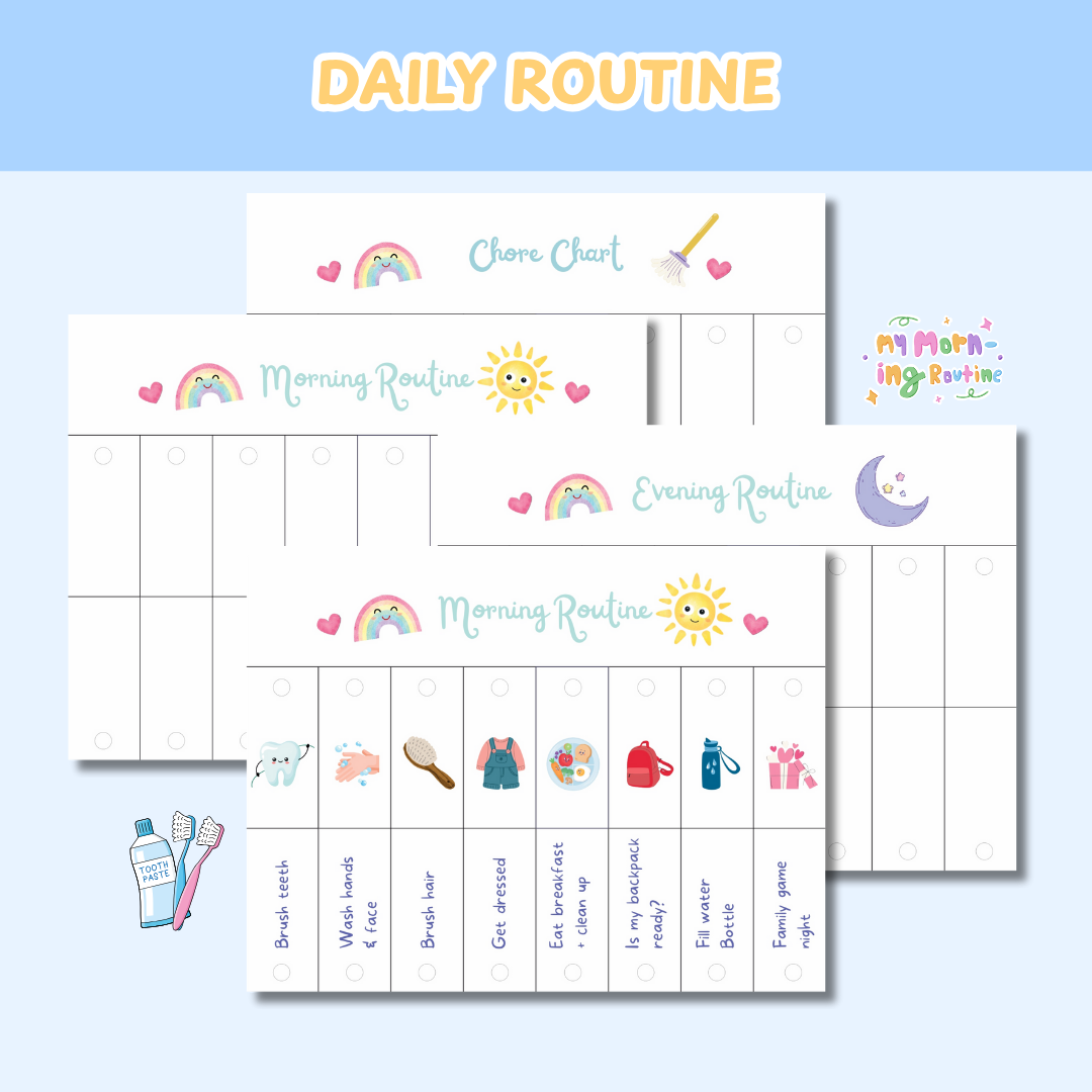 Life Skills Bundle for Kids & Teens, Calming Techniques, Anger Management, Growth Mindset, Assertive Communication, Sleep Hygiene, Daily Routine