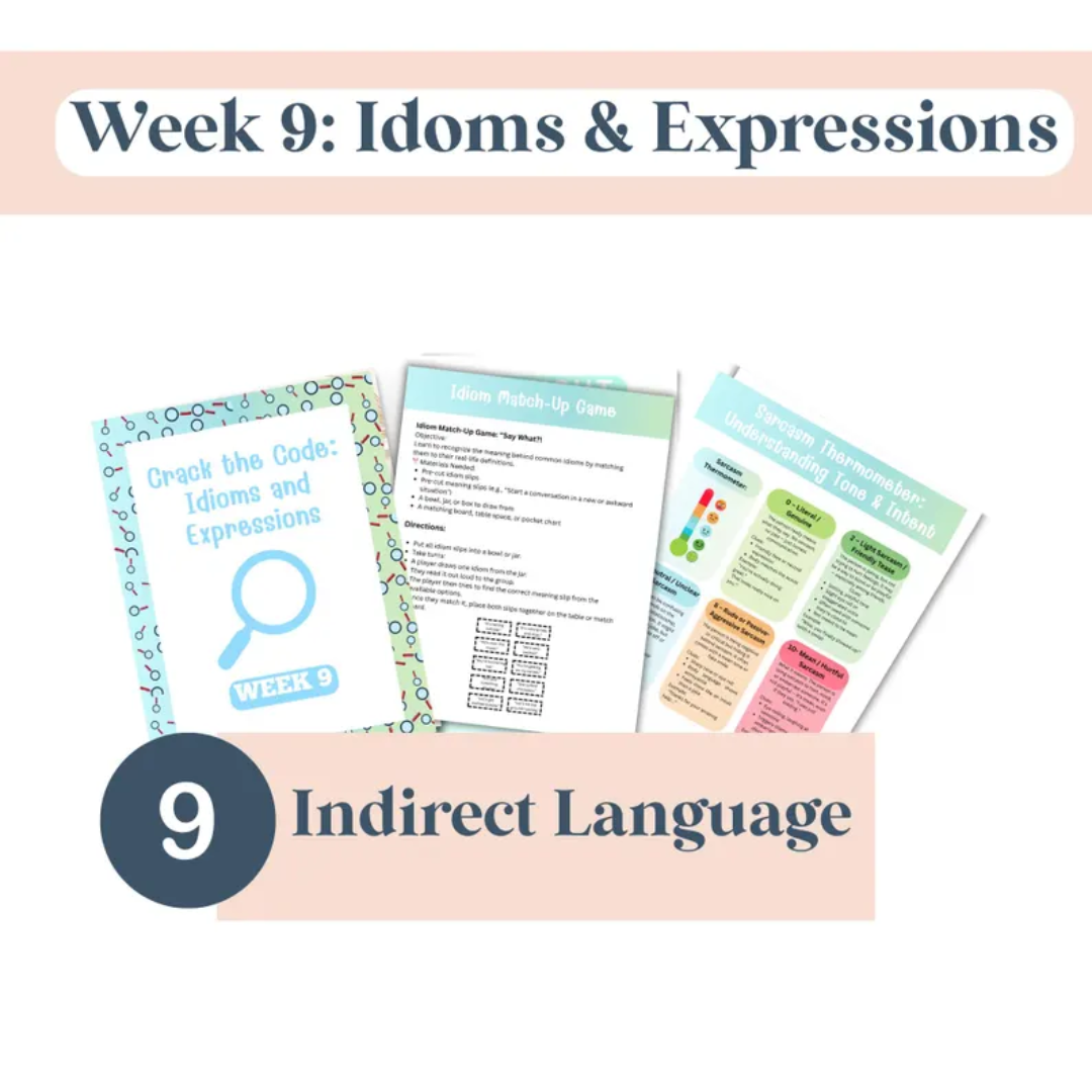 10-Week Social Skills activities and Curriculum Bundle| Friendship, Emotions, Cooperation, Conflict Resolution activities bundle, ACT