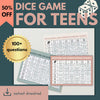School Counseling Dice Game for Teens & Tweens Group, Dice Emotions Activity, SEL Classroom Lesson, Social Skills & Emotional Regulation
