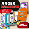 Anger Management Card Game: Coping Skills for Kids & Teens, Digital Download