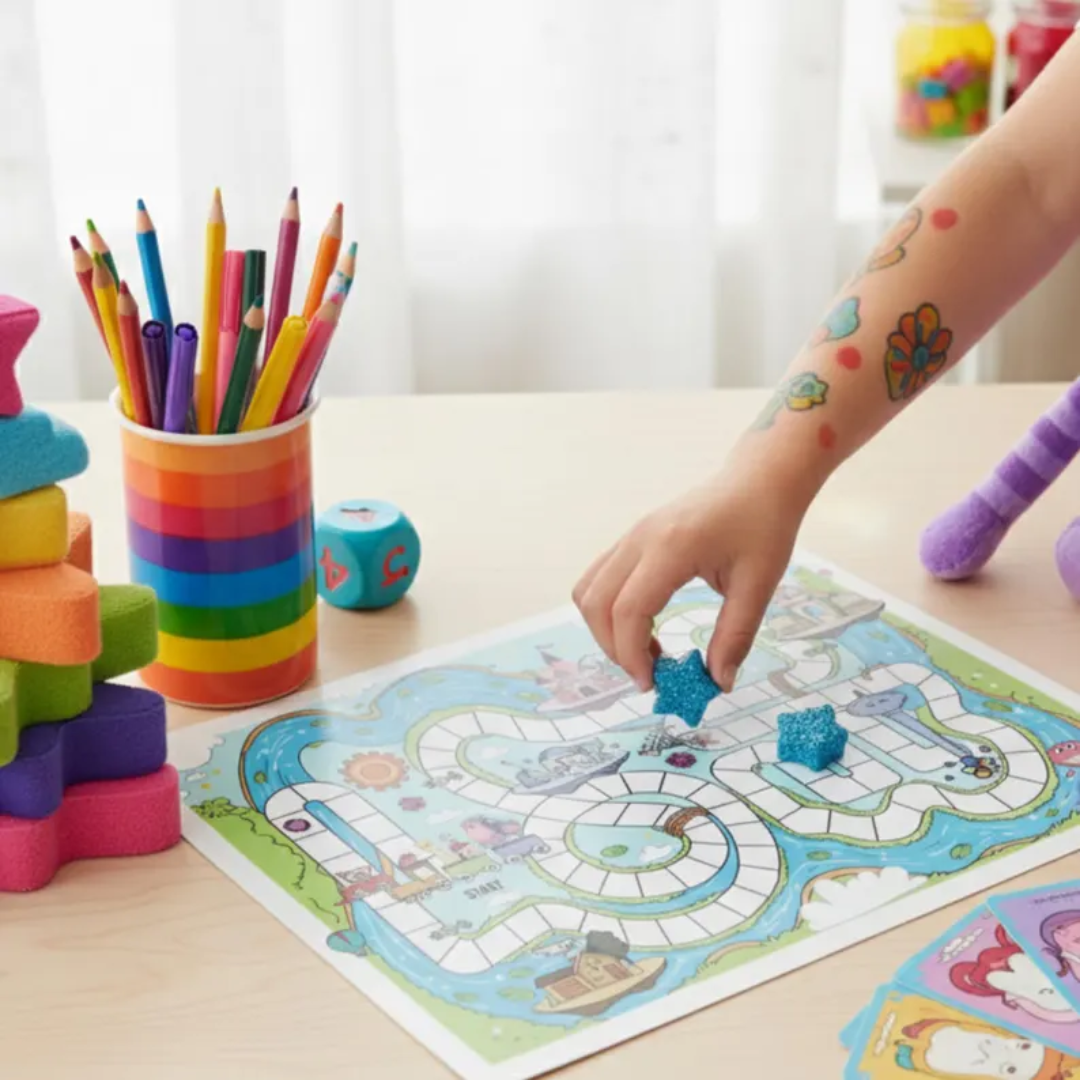 Emotional Regulation & Coping Skills Board Game, School Counselor Game, Social Emotional Learning, Mindfulness Game For Kids, 15+ Cards