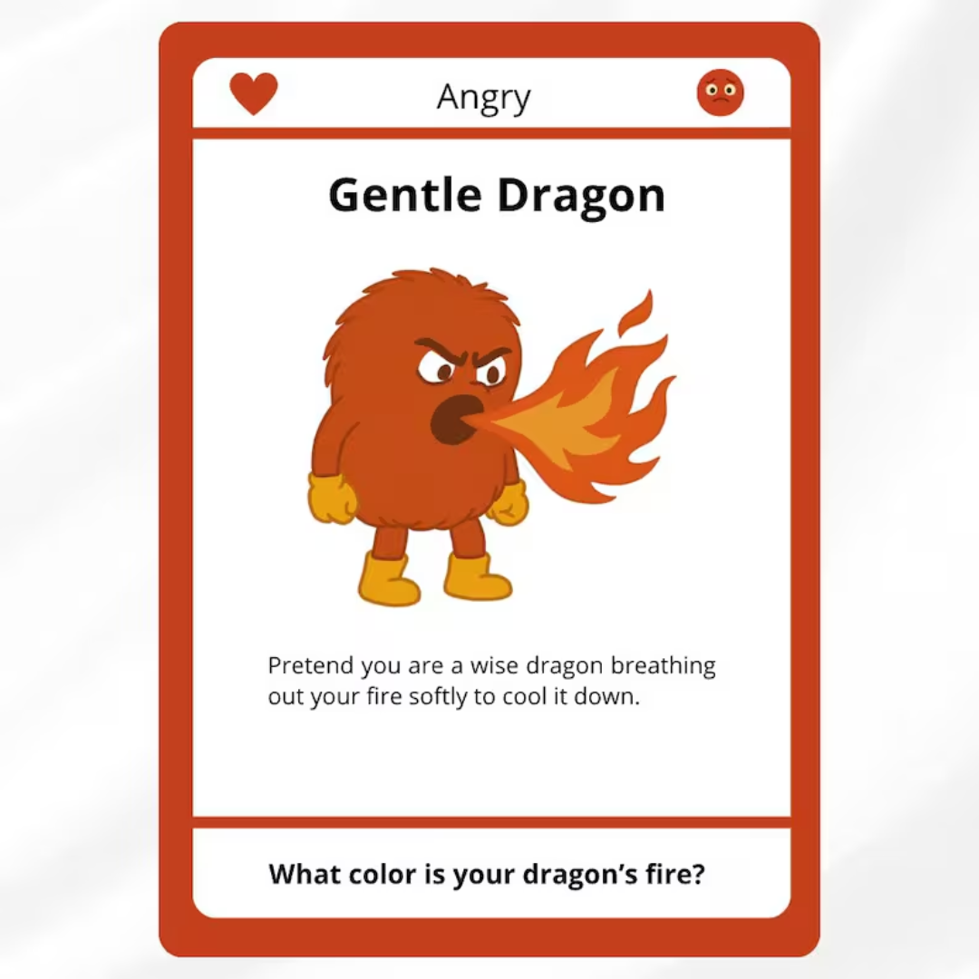 The Feelings First Aid Kit, Kids Feelings Cards, Emotional Regulation Tool for Children, Calm Down Activities, Therapy Cards