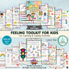 Feeling Toolkit for Kids, Help Kids Stay Calm with Fun Calming & Coping Activities, DBT Cards, Calm Down Strategies