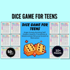 Teen Therapy Dice Game: Anxiety, Anger, Self-Esteem Table Talk (Printable)